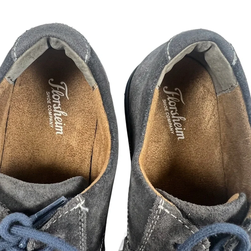 Florsheim Kids Gray Suede Oxfords Size 5